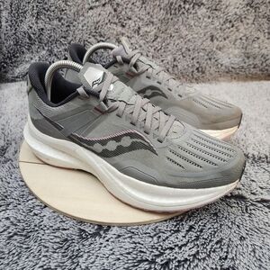 Saucony Tempus Gray Running Shoes Sneakers Women's Size 10.5